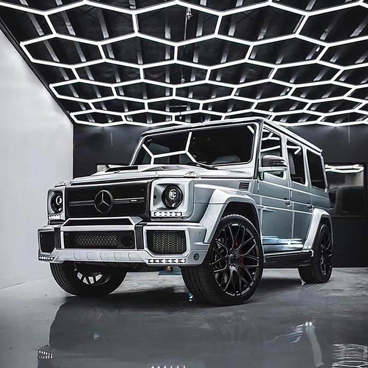 22 hexagon lighting system with g wagon