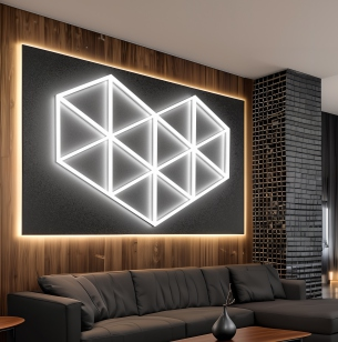 Heart LED Light- HexaSpace