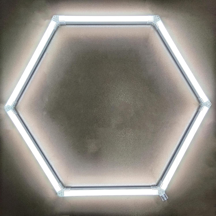 singe hexagon light